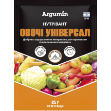 Добриво Нутрівант для овочів<br>Вага : 25 г