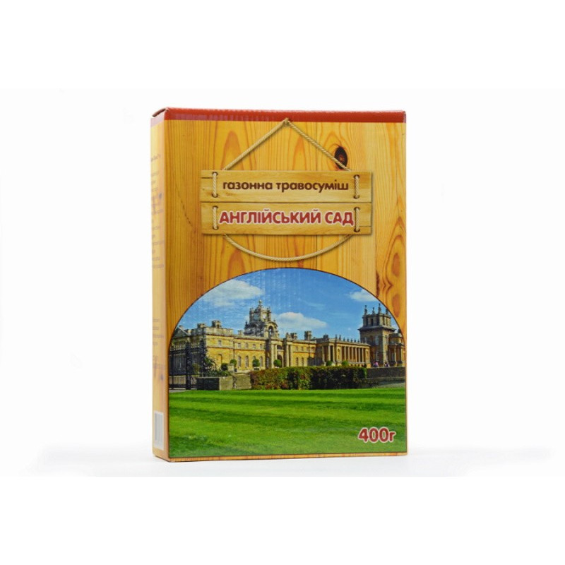Газон Англійський сад Вага : 400 г