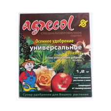 Добриво Agrecol осіннє універсальне<br />
Вага : 1,2 кг